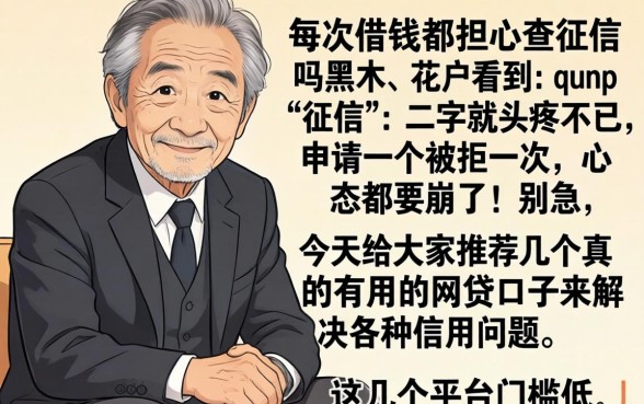 征信不好也能借款的口子，鼎力推荐5个最新无视黑白户网贷口子