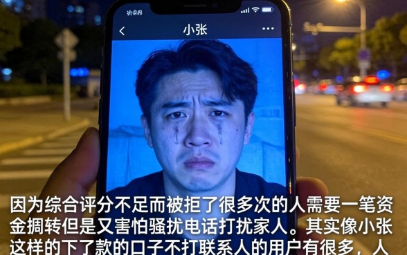 下了款的口子不打联系人，整合五个无视综合评分不足必下款口子