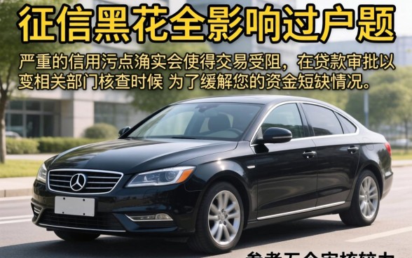征信黑花了影响过户吗，整合5个714无视逾期秒下的口子