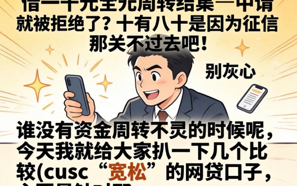 个人借钱1000,整合5个黑户无条件下款的口子