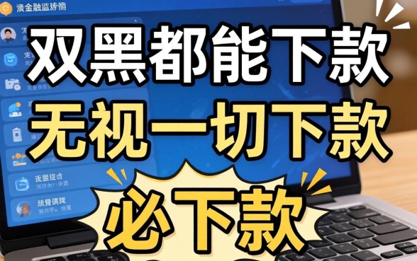 双黑都有下款的的口子,枚举五个无视一切下款的平台
