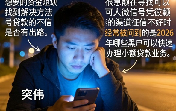 凭微信号就能下款的口子,细致阐述五个黑户可快速办理小额贷款业务的app