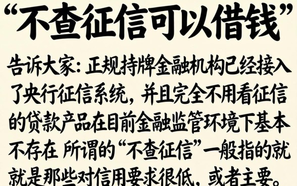 在那里不查征信能借钱，详尽说明五个可以借钱不用审核的口子
