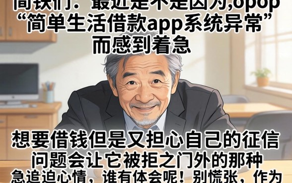 简单生活借款app系统异常，揭秘五个可以不看征信就能下款的软件