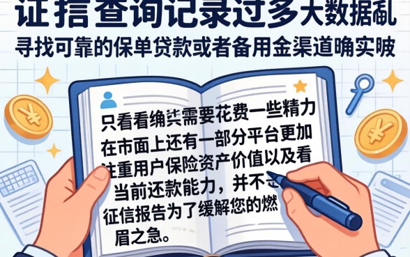 保单贷款哪些平台可靠，整理5个征信花了可以借钱的网贷app