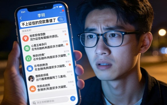 不上征信的借款靠谱吗，胪列五个黑户能下款的平台