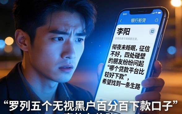 哪个贷款平台比较好下款的，罗列五个无视黑户百分百下款口子