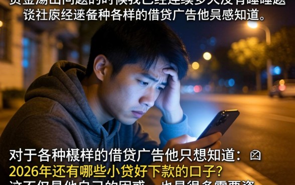 2026小贷好下款的口子，概括五个秒批无面签贷款口子