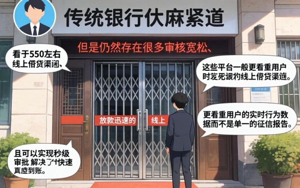 芝麻分550秒下的口子，概括5个值得信赖的借贷口子