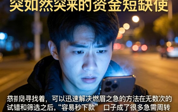 容易秒下款的口子，枚举五个秒下700芝麻分贷款app