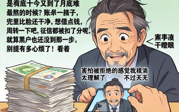 夜间能秒过下款的口子，理出五个无视黑白的网贷平台