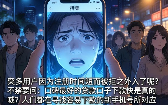 口碑最好的贷款口子下款快，详细阐述5个新手机号容易下款的平台