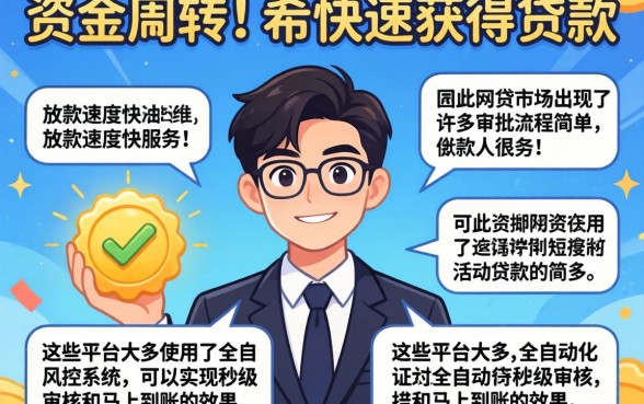 借款app最新口子，归纳5个极速审核的网贷平台