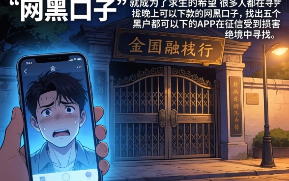 晚上能下款的网黑口子,理出5个黑户都能下的app