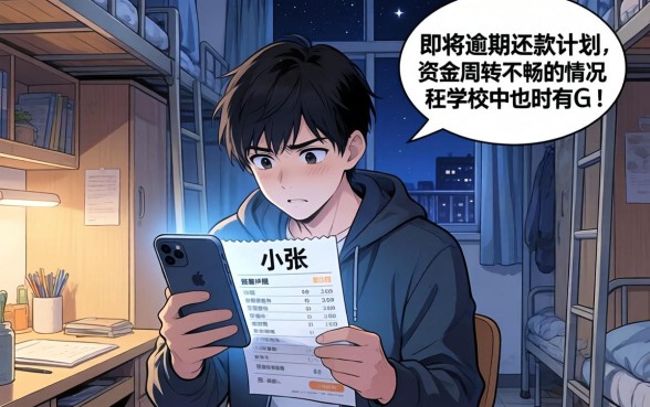 延期还款和停贷区别是什么，枚举五个大学生可以使用的app