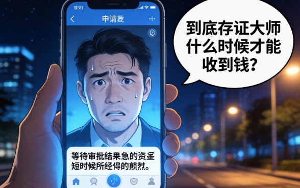 存证大师多久能收到款项，罗列五个闪电审批的app