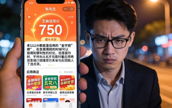 芝麻分750贷款有哪些，陈列5个手机和身份证快速借钱软件