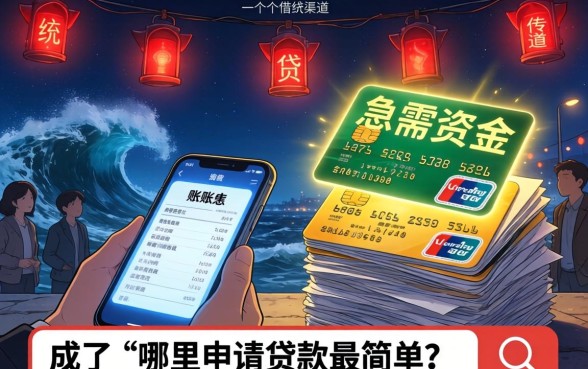 哪里手机贷款最容易过审核，揭秘5个无视一切包下1万的贷款