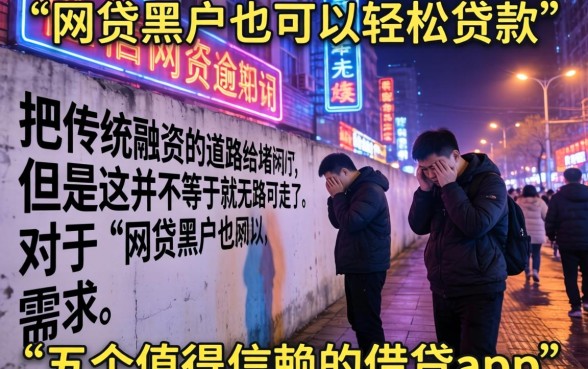 网贷黑户也能轻松贷款，概括五个值得信赖的借贷app