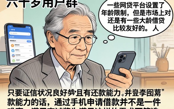 60岁以上可以网贷的app，整合五个闪电审批的app