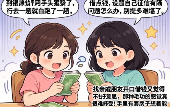 征信花了能拿房子借款吗，整合5个低门槛不查征信的软件