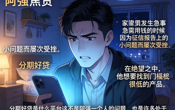 分期好贷什么平台,深入剖析5个无视黑白户网贷app