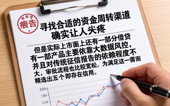 哪些网上贷款不查信征报告，精选5个征信瑕疵也能借网贷轻松下款的口子