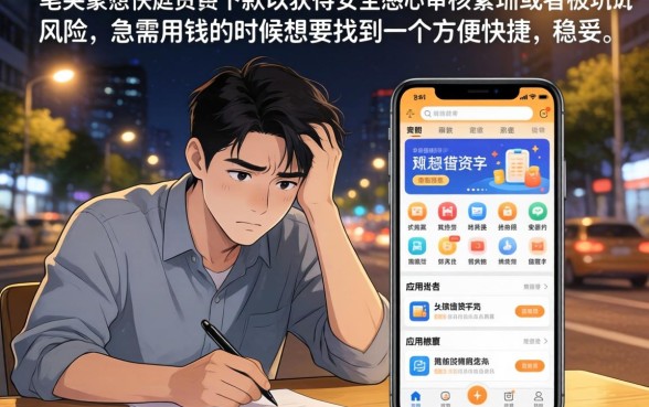 下款容易的网贷app，整合五个轻松借款无压力app