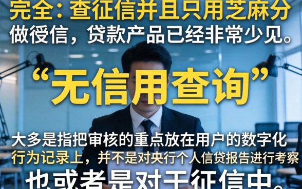 不看征信芝麻分的口子，筛选5个不上征信报告的贷款软件