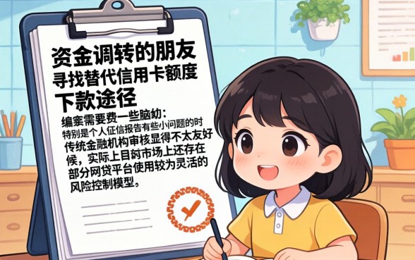 信用卡额度下款的口子，揭秘五个征信瑕疵也能借网贷轻松下款的平台