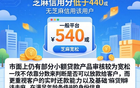 不看芝麻分不看逾期的贷款，归纳5个芝麻信用439分下款的软件