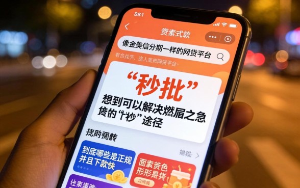 像金美信分期的网贷平台，梳理5个秒批通过的网贷app