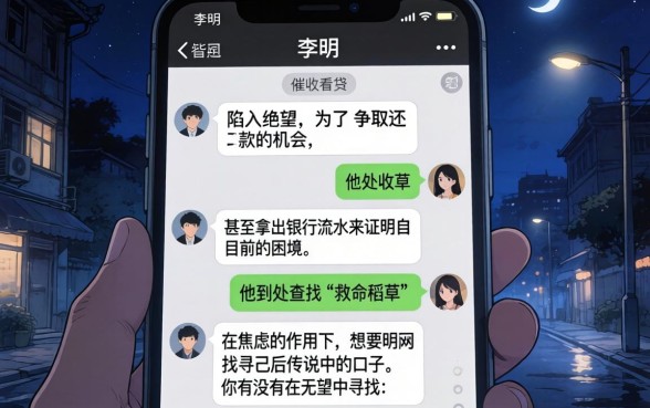 网贷协商还款提供银行流水，枚举五个714无视逾期秒下的app