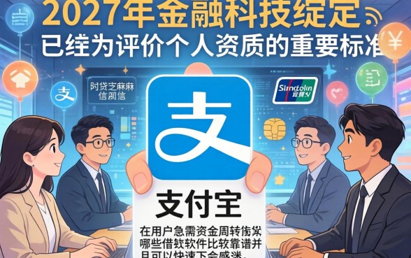 支付宝绑定的网贷芝麻信用,深入剖析5个比较靠谱的借钱软件