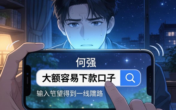 大额比较容易下款的口子，整合5个无视黑白户秒过的网贷口子