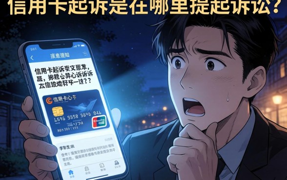 信用卡起诉是在哪起诉的，理出五个无视黑户秒下款的口子