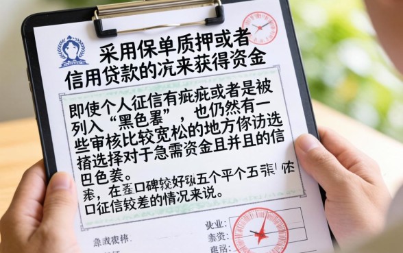 保单可以在哪里贷款,鼎力推荐5个无视黑户下款的口子