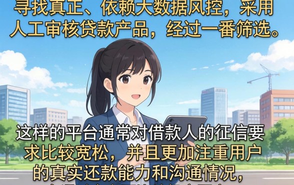 纯人工审核容易过的口子，细致阐述五个对征信宽松的网贷平台