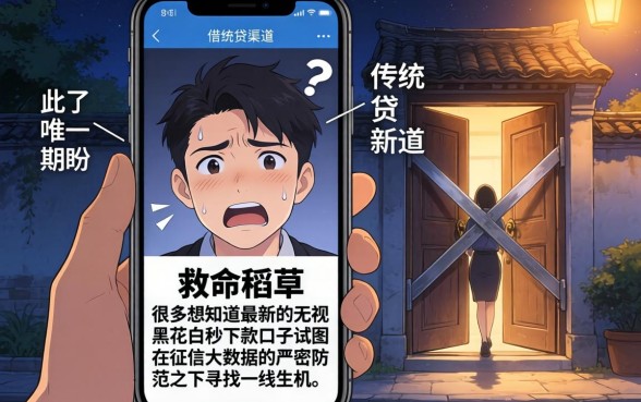 最新无视黑花白秒下款口子，梳理5个芝麻信用可以借钱的平台