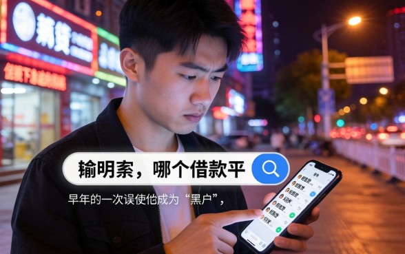 哪个借款平台好借正规利息低，理出五个黑户可以下的贷款口子