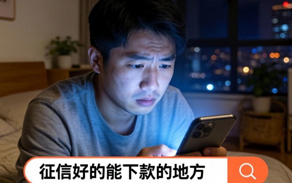 征信好能下款的口子，枚举5个无视风控5000必下口子