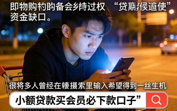 小额贷款买会员必下款的口子，深入剖析五个可以借钱不用审核的平台