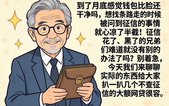 不查征信的容易大额网贷,甄选5个5000块贷款秒下平台