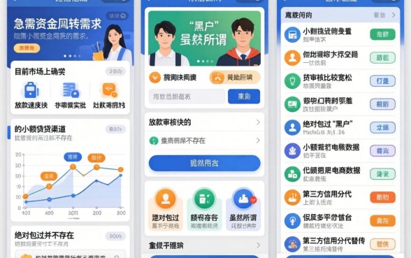 使用大学生贷款包,精选5个手机小额黑户快速贷款口子