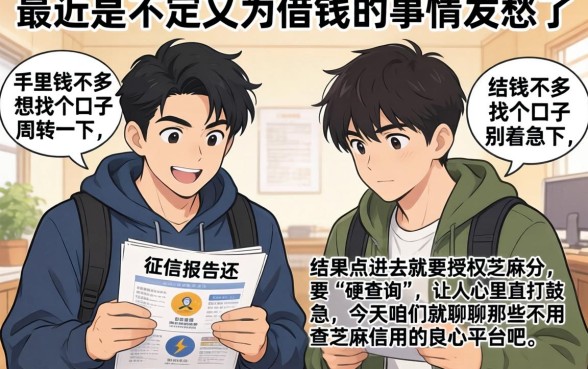 什么网贷不查芝麻信用记录,甄选五个可以不看征信就能下款的口子