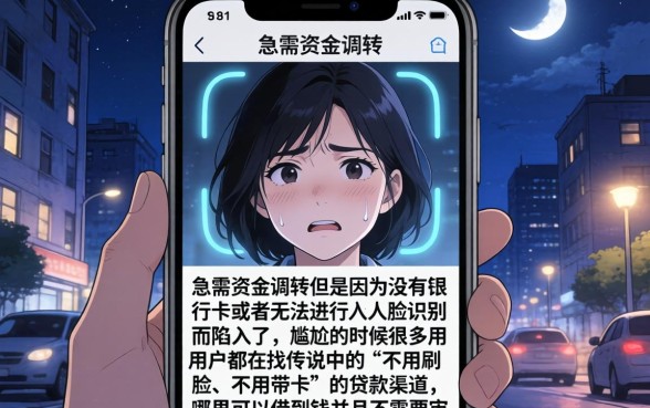 不用刷脸不用银行卡的贷款，详细阐述5个可以借钱不用审核的平台