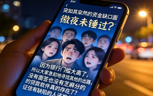 即使征信有瑕疵，详细阐述五个不用面签和芝麻分的贷款软件