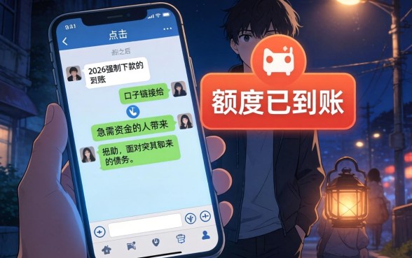 2026强制下款的口子链接，枚举五个手机身份证秒借现金的口子