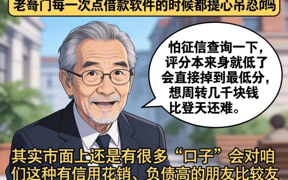 信用评分不足也能过得口子,梳理五个不看负债查询的软件