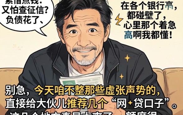 征信花负债高能下款的口子，遴选五个可以不看征信就能下款的口子